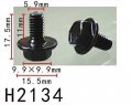 Autobahn88 Radiator Core Support-lock Support Bolt Compatible With Toyota Oem 9010506137 Pack Of 10