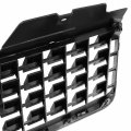 Ni1200248 Factory Style Front Bumper Grill Grille Assembly With Chrome Frame Compatible Nissan Sentra 2008-2009 Painted Black
