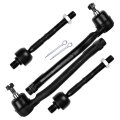 4 Piece Front Inner Outer Tie Rod End Kit Ev800228 Es800229 Es800230 For Hyundai Elantra 2007 2012 And Kia Forte 2010 2013 