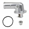 Upgrade Aluminium Thermostat Housing Assembly For Dodge Durango Grand Cherokee 2011-2015 Wrangler Jk 2012-2018 Replace 902-852 