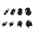 All-carb 8pcs Wood Plug Cutter Carbon Steel Straight And Taper Claw Drill Bit Set Fit For Woodworking Hole Saw Cutting 5 1 2 3