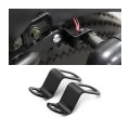 Rear Turn Signals Brackets 2pcs Motorcycle Indicator Light Relocation Holder Universal L Shape 12mm Hole Shock Motorbike Signal 