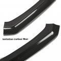 G-plus 3pcs Front Lower Bumper Body Lip Spoiler Compatible With 2015-2020 Subaru Wrx Sti Sedan Cs-style Painted Splitter Side