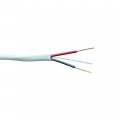 500 Ft Premium 18awg Low Voltage Pure Copper Led Cable 2 Conductor White Sleeve In-wall Speaker Wire Ul Class 