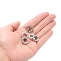 12pcs Stainless Steel Spacer 10 2mm Bore X 16mm Od 4mm Length Screw Bushing Plain Finish Round Metal For M10 Screws Bolts And 
