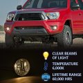 G-plus Front Bumper Fog Lights Assembly Compatible With 2005-2011 Toyota Tacoma Neblineros Para Autos Delantero Faros
