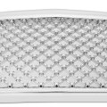 Compatible With Cadillac Deville Abs Plastic Diamond Mesh Front Bumper Grille Chrome 8th Gen
