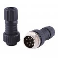9 Pin Connector Male And Female Gx16 Even Joint Waterproof Aviation Plug