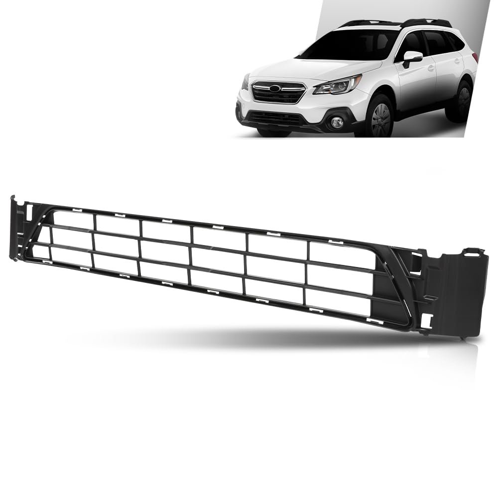 Front Lower Grille Intake Cover For Subaru Outback 2018 2019 Black Polypropylene Radiator Cooling Vent Part Number 57731al49a