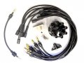 Ignition Tune-up Kit Spark Plug Wire Set Cap And Rotor Compatible With 1977-1991 Dodge D150 V8 