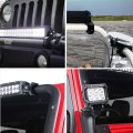 Auxtings 2 Pieces 1 5 75 Inch Light Bar Mounts Mounting Bracket Clamp Kits Vertical Bull Utv Roll Tube Cage Clamps Mount