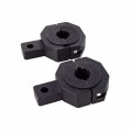 Auxtings 2 Pieces 1 5 75 Inch Light Bar Mounts Mounting Bracket Clamp Kits Vertical Bull Utv Roll Tube Cage Clamps Mount