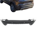 Plastic Rear Bumper Cover With 4 Park Assist Holes Primered Replacement For Cherokee 2019-2023 68408009ab 