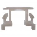 Heater Hose Retainer Clip For Gmc Safari 1990 1991 1992 1993 1994 1995 White Plastic On Attachment 1 16 In Diameter Reusable 