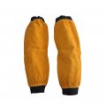 Hansway Leather Welding Work Sleeves Heat Flame Resistant Arm Protection With Kevlar Stitching And Cotton Lining One Size Fit 