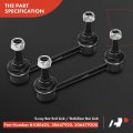A-premium Set Of 8 Lower Ball Joint Inner Tie Rod End Front Rear Sway Bar Link Compatible With Volvo S60 2001-2007 Xc70