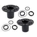 Flynsu 2pack 4wd Manual Locking Hub 29071 Replacement For Ford Ranger Explorer Mazda Navajo 1990-1994 W 27 Spline Outer Axle