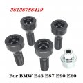 Tom Auti-thief Wheel Lock Set Black Lug Bolts For Bmw E32 E34 3 5 7er Mini 36136786419