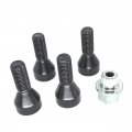 Tom Auti-thief Wheel Lock Set Black Lug Bolts For Bmw E32 E34 3 5 7er Mini 36136786419