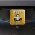 Beer Double Your Vision Fun Funny Humor Tow Trailer Hitch Cover Plug Insert