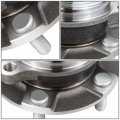 Factory Style Front Wheel Bearing Hub Assembly Compatible With Nissan Murano Quest 2009-2017 Passenger Right Side Bare Steel