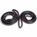 Molded Door Seals Lm 18-o For 2 Sedans With Rwd Pair Right And Left Buick Electra Lesabre 1977 To 1990 