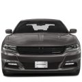 Dodge Charger 3d Logo Brushed Aluminum License Plate Official Licensed Pattern Black Universal Fit For Car Suv Truck 12 In X 6