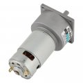 Dc Gear Motor 12v 35w Mini Metal Speed Adjustable Large Torque Cw Ccw 30rpm
