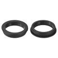 2pcs Rubber Grommets 2-3 4 70mm Drill Hole 2-5 16 59mm Id Top Hat Grommet Black Silicone Plug Gasket For Wiring Automotive 