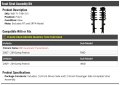 Front Strut And Coil Spring Assembly Set Of 2 For 2007-2010 Jeep Patriot Does Not Fit Rt Or S R T 4 Models