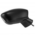 Ocpty Black Right Side Mirror Fit For 2016-2018 Toyota Yaris Textured Glass Manual Folding Turn Signal