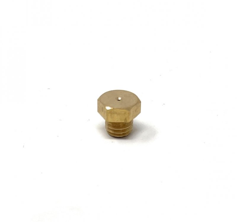 Gas Male Cap Orifice 75 5 Mm Opening 12-32unef Thread Appliance Brass Hood Burner Stove Oven Part 109-05 Orifcio De Quemdor