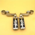 Xkh Group Motorcycle Chrome 360 Adjustable Peg Mounting Kit Wing Zombie Foot For Honda Goldwing Vtx1300 Shadow Valkyrie Triumph