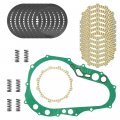 Caltric Clutch Friction Plates Gasket Kit Compatible With Suzuki Lt-z400 Lt-z400z Quadsport 2003 2004 2005 2006 2007