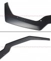 Texture Black Finish Performance Pack Style Add-on Front Bumper Lip Splitter Compatible For 2018-2023 Ford Mustang Gt Ecoboost