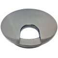 Electriduct 2-3 8 Metal Desk Grommet Two-piece Design Brushed Nickel 