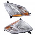 Ensyusuma 2006 2007 2008 2009toyota Prius Headlight Assembly Left Driver And Right Passenger Side Headlights Pair Black Housing 