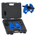 Wheel Bearing Hub Remover Tool Set For 5 6 8 Lug Assemblies On Cars And Trucks Aisi 1045 Steel Buster Puller Kit With Carrying 