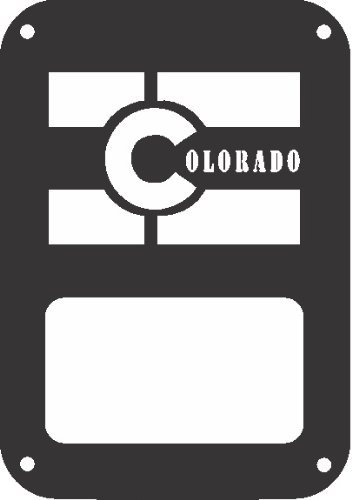 Jeeptails Colorado Tail Lamp Light Covers For Jeep Jk Wrangler Black Set Of 2