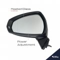 Spieg Driver Side Mirror Replacement For Audi A3 Quattro S3 2015-2019 Power Foldaway Heated Turn Signal Light Plain White Cover