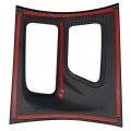 Secosautoparts Carbon Fiber Console Gear Shift Box Panel Trim Cover Compatible With Dodge Charger 2015-2020