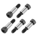 Alloy Steel Hexagon Socket Head Shoulder Screws Bolts 5 8 Length 16 Dia 16-20 Unc Thread 12pcs 
