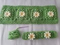 Ydm Crochet Daisy Steering Wheel Cover Daisy For Women Car Cute Steering 1 Seatbelt Covers