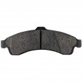 Front Ceramic Brake Pad Set For Oldsmobile Bravada 2002 To 2004 2 Wheel With Shims And Hardware Part Number 50008820 Eht882h 