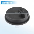 Uxcell Rear Hub Bearing Abs Speed Sensor For Kia Sorento 2010-2015 No 527512b100 Plastic Metal Black