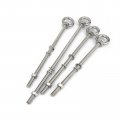 20-300mm Extended Long Eye Bolt Stainless Steel 304 Din580 Metric Thread M4-m20 Lifting-bolt Screw With Nut And Washer Color 