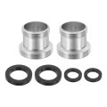 2pcs Faucet Aerator Adapter M18 Male To M22 With Washer 18mm Length 