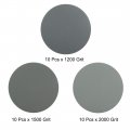Uxcell 5-inch Hook And Loop Sanding Disc Wet Dry Silicon Carbide 1200 1500 2000 Grit Assorted 30 Pcs