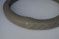 Circle Cool 57008 14 5 Diameter Beige With Line Pvc Leather Steering Wheel Cover Wrap Medium 
