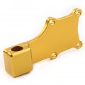 Zhisheng Aluminum Engine Guard Bracket Fixed Fastening Plate Gold For Msx125sf Grom 2016-2019 Msx125 2013-2015